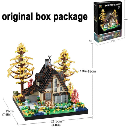 Street View Forest Cabin Blocks - Detail Packed Set original box