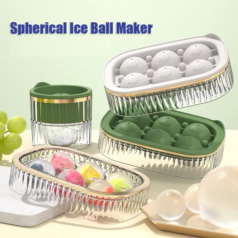 Ice Ball Mold &ndash; Eco Friendly Silicone Ice Ball Maker