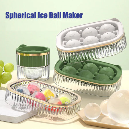 Ice Ball Mold &ndash; Eco Friendly Silicone Ice Ball Maker