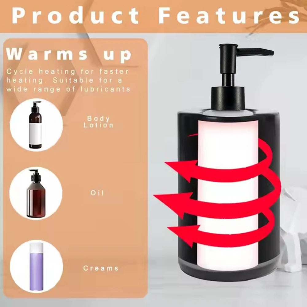 Massage Oil Warmer Lotion Heater &ndash; LED Display Timer