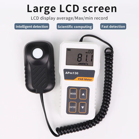 APM130 Digital Light Energy Meter PAR Meter &ndash; PPFD Accuracy