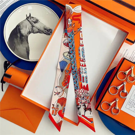 JTVOVOC Silk Scarf &ndash; Elegant Versatility for Any Outfit JZP058-02 / 5x85cm