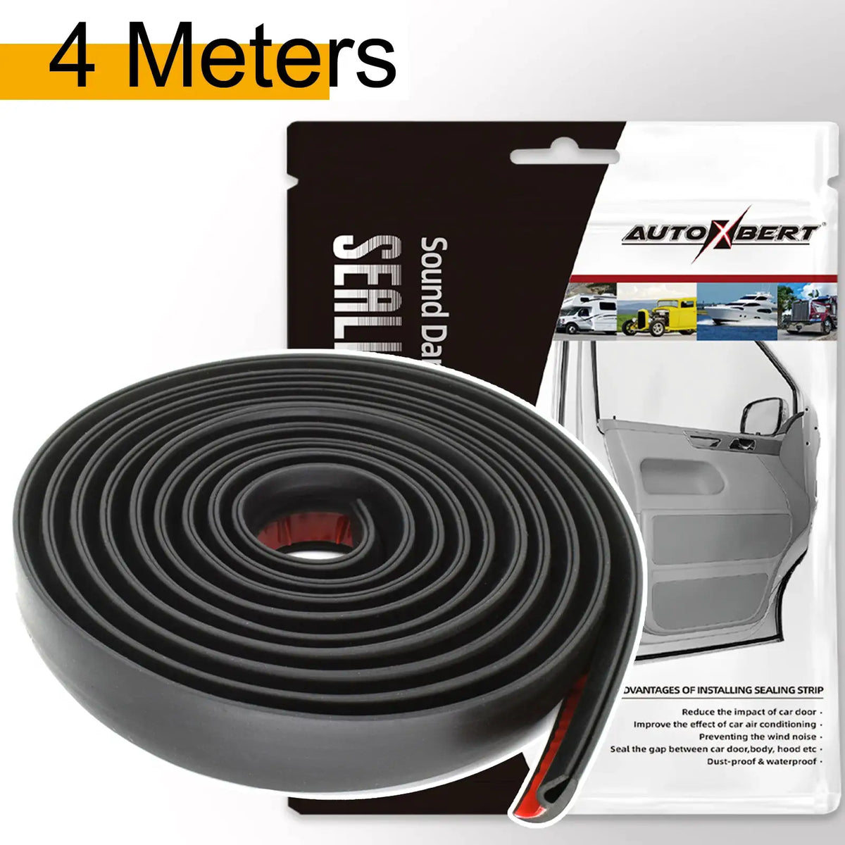 Type H Car Front Windshield Seals Rubber Rear Window Weatherstrip Sunroof Seal Strip Trim Moulding Sealing For BMW E46 E60 E90 by InterCyprus Trading Ltd