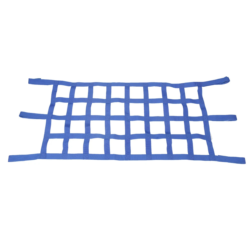Cargo Net for Wrangler Roof &ndash; Secure Load on Jeep Wranglers Blue