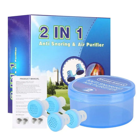 Silicone Nasal Clip Sleep Aid Snore Device &ndash; Ultra-Soft