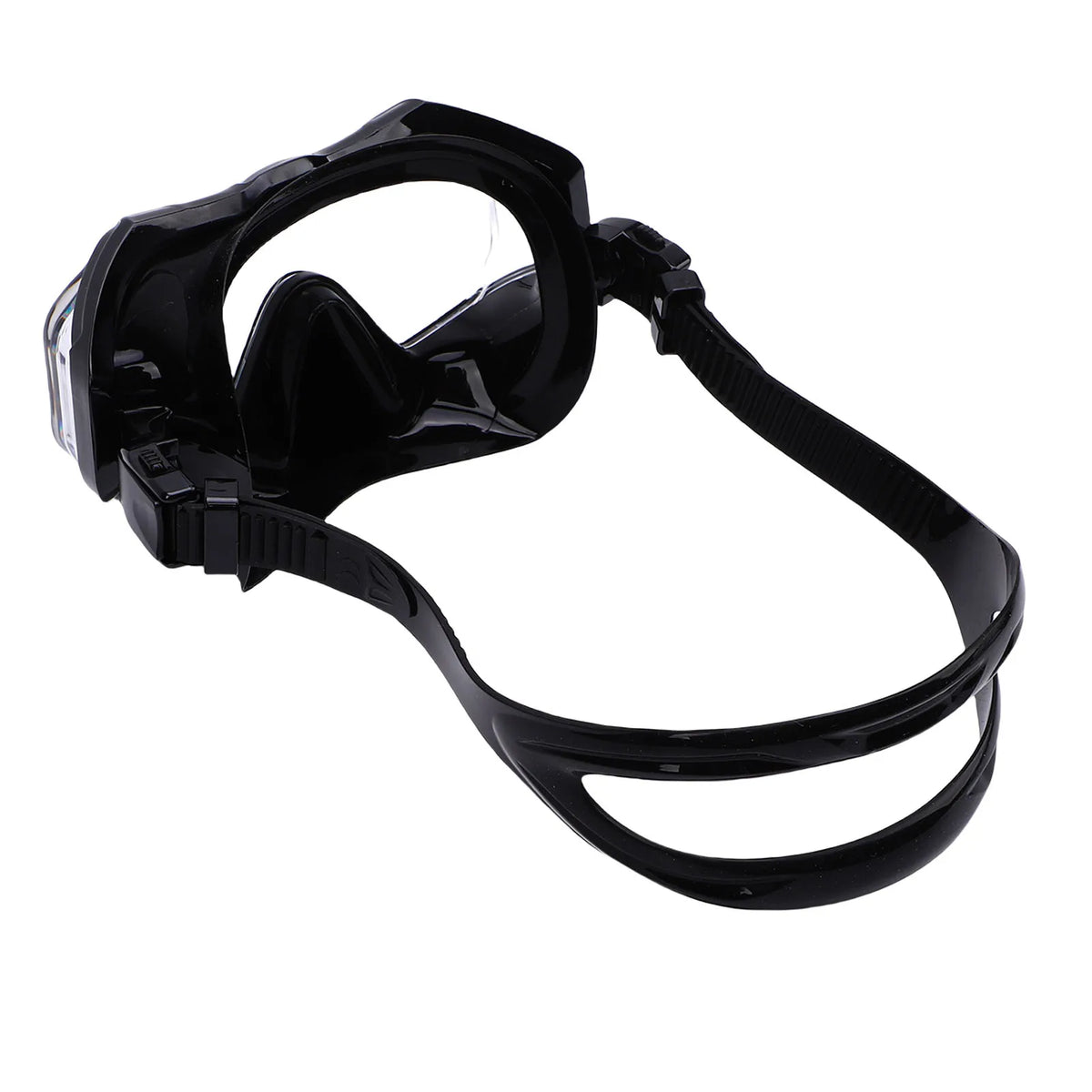 Swim Goggles With Nose Cover &ndash; Wide View Shatterproof Lens