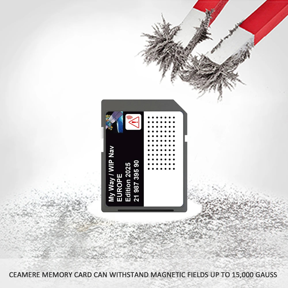 Sat Nav MyWay SD Card T1000-39240 &ndash; Europe Morocco Map 2025