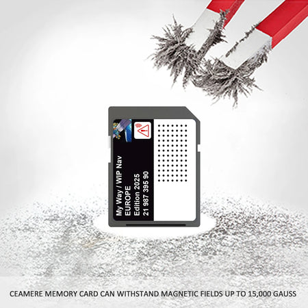 Sat Nav MyWay SD Card T1000-39240 &ndash; Europe Morocco Map 2025