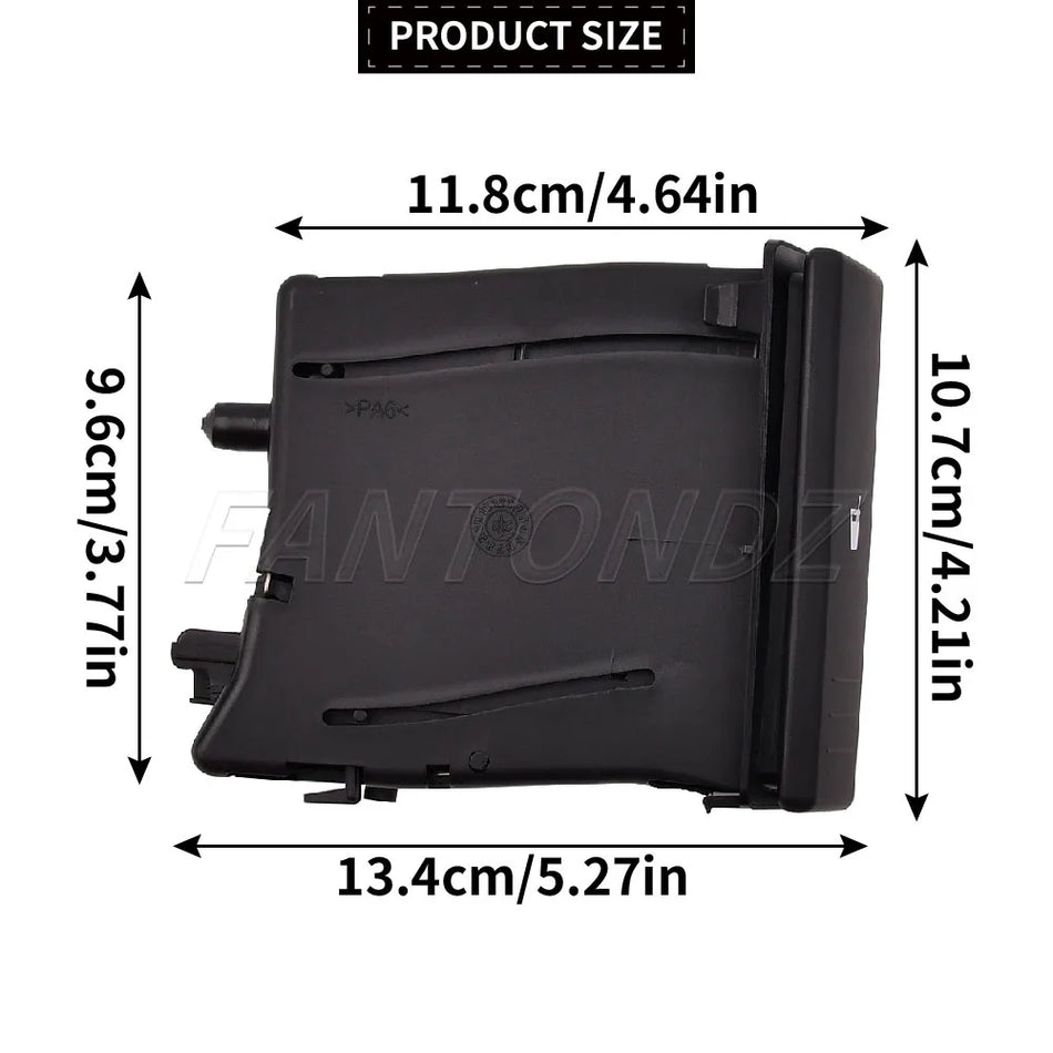 Portavasos retráctil para consola central para VW Polo 9N 9N1 9N3 2003 2008