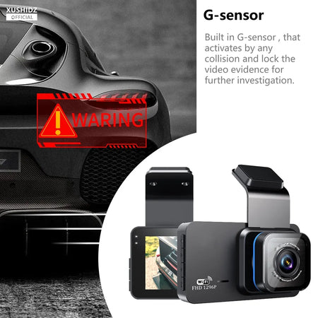 XUSHIDZ X02 2K WIFI Dash Cam