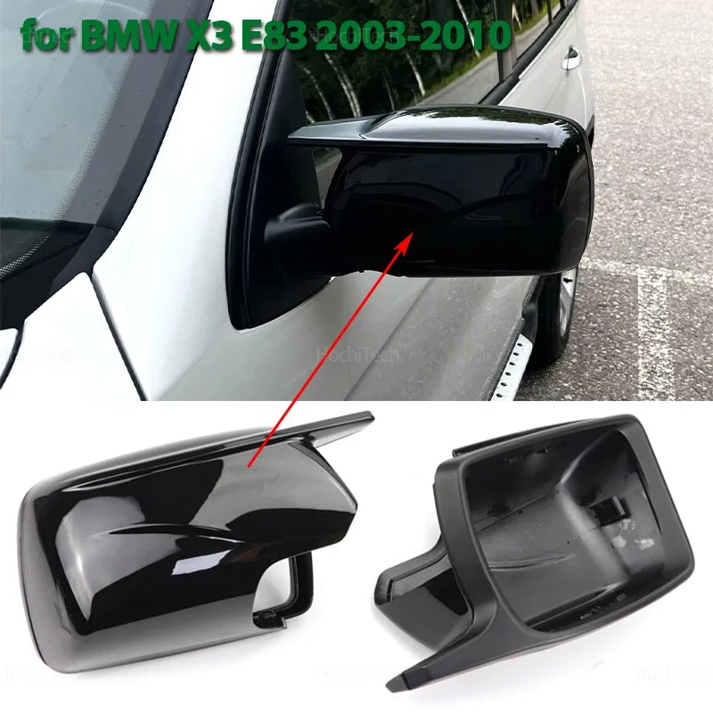 Šoninių Veidrodžių Dangteliai Su Anglies Pluošto Apdaila BMW X3 E83