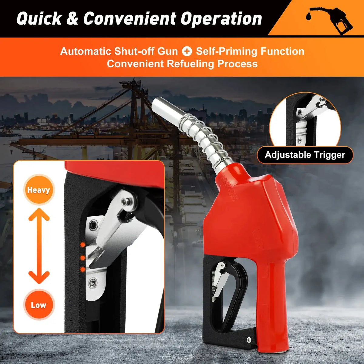 550W Fuel Dispenser Fuel Pump &ndash; Wall Mount Electric Pump