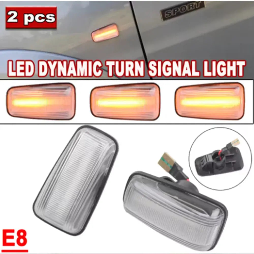 Dynamic LED Turn Signal Side Markers for Peugeot Citroen Berlingo by InterCyprus Trading Ltd
