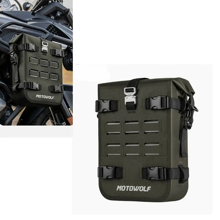 Motorcycle Bumpers Bag Waterproof 6L Motorcycle Side Frame Bag Motorcycle Crash Bar Bag Universal Motor Riding Tools Storage Ba by InterCyprus Trading Ltd