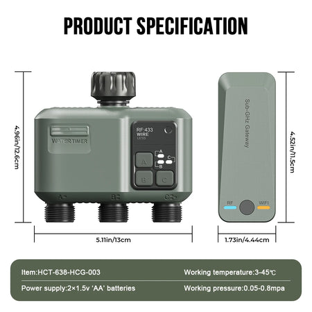 Smart Garden Sprinkler Timer