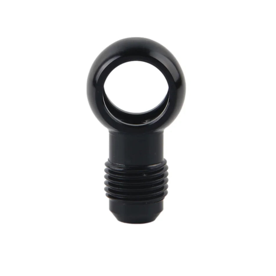 Aluminum Banjo Adapter Fits AN3 To AN10 Brake Line Fitting Black