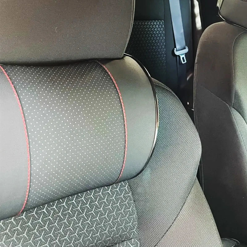 Възглавница за врат с мемори пяна за автомобил с PU кожа за подглавник