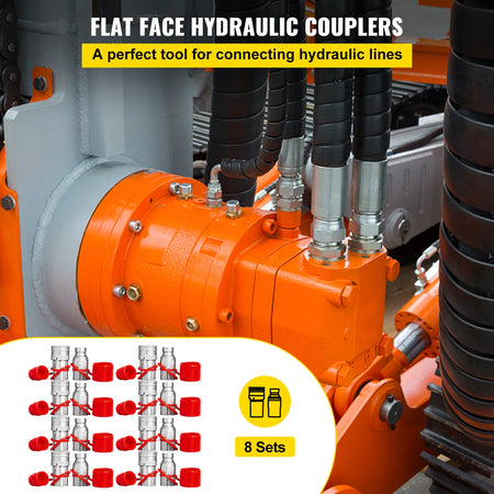 SucceBuy Skid Steer Quick Connect Body &ndash; Zinc Nickel Plated