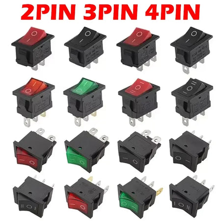 KCD1 Snap-in Boat Rocker Switch &ndash; Reliable ON/OFF Control