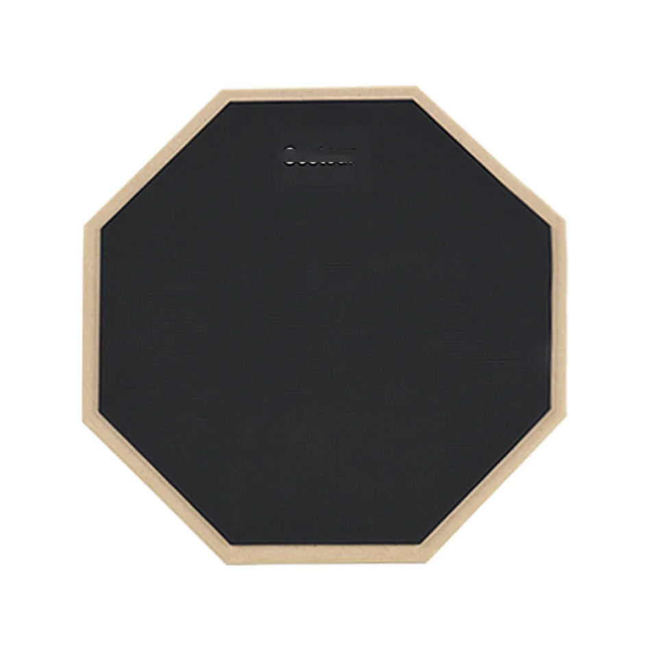 8 Inch Stille Snare Drum Oefenpad met Dubbelzijdig Rubberoppervlak