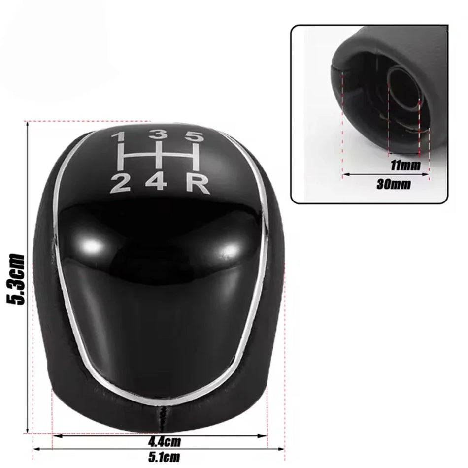 Ford Mondeo Mk4 Käigukangi Nupp Nahk, ABS Sobib 5 kuni 6 Kiirus