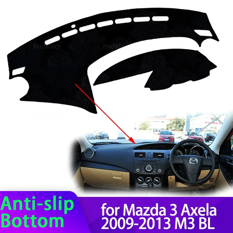 Kojelaudan matto, UV-suoja polyesteri Mazda 3 Axela BL 2009-2013
