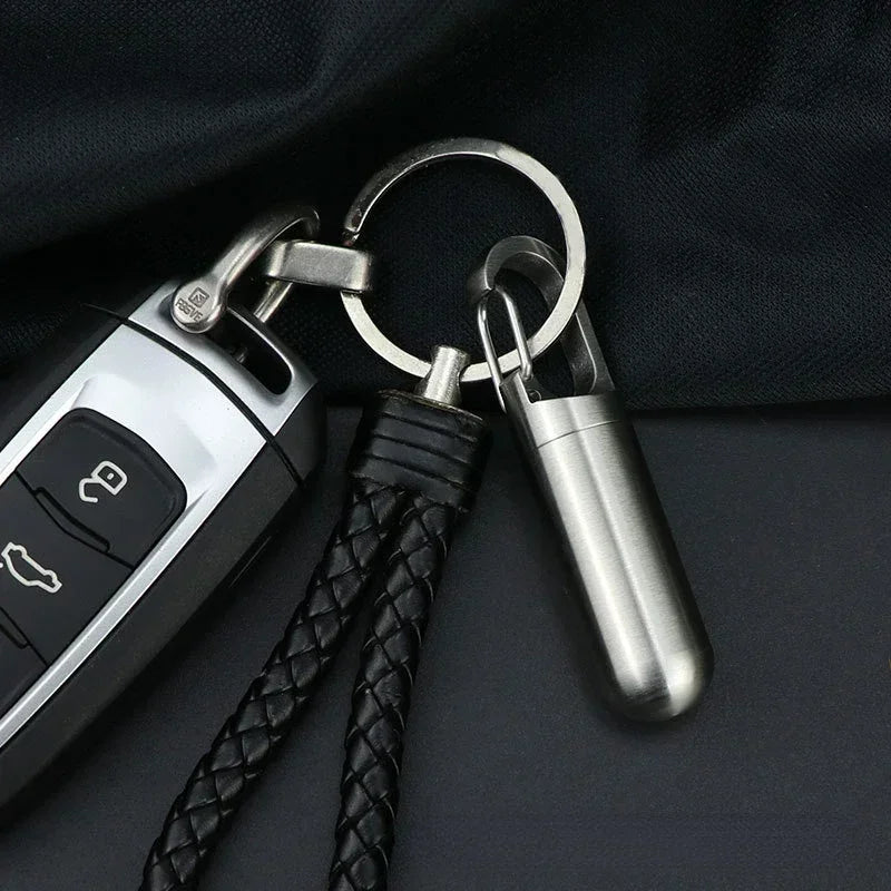 Waterproof Stainless Steel Pill Box - Portable, Durable, and Ideal for Camping, First Aid, and Travel