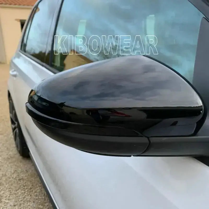 Black ABS Side Mirror Caps for VW Golf MK6 GTI GTD Touran by InterCyprus Trading Ltd