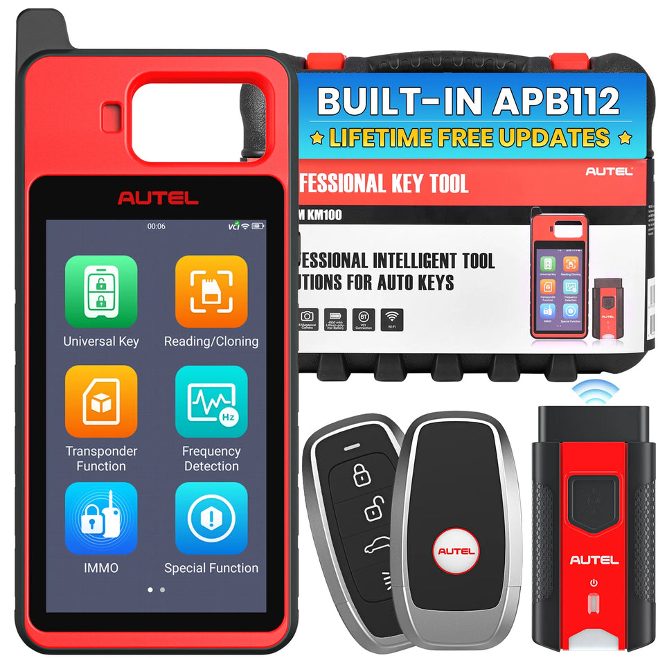 Autel MaxiIM KM100 KM100X Key Tool - All Key Lost Recovery
