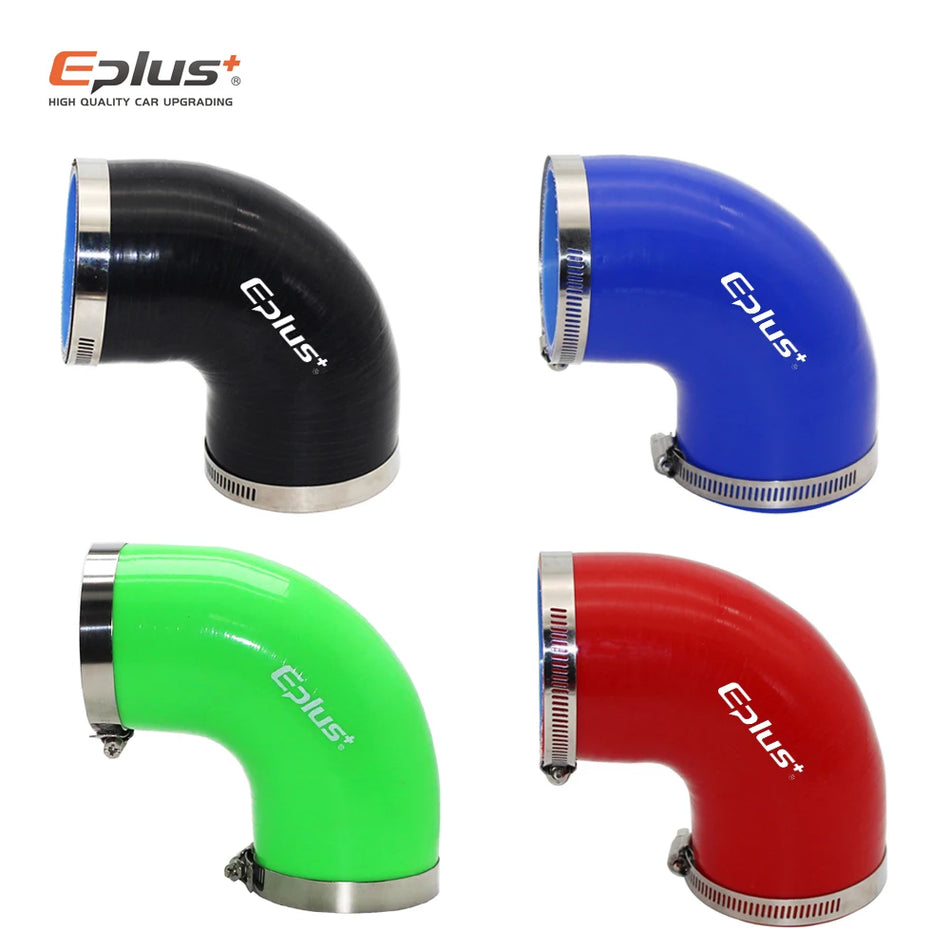 Silicone Hose 90 Degree Connector, Reducer, Adapter, High Temp