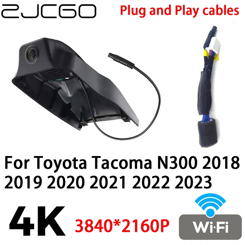 Κάμερα Ταμπλό για Toyota Tacoma 2018-2023 4K Καταγραφέας Αυτοκινήτου με Plug and Play Sony IMX335 170-Μοίρες FOV