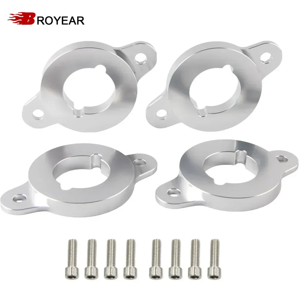 Coilpack Adapter Plates Billet Aluminum For VW Audi A4 1.8T 2.0TFSI by InterCyprus Trading Ltd