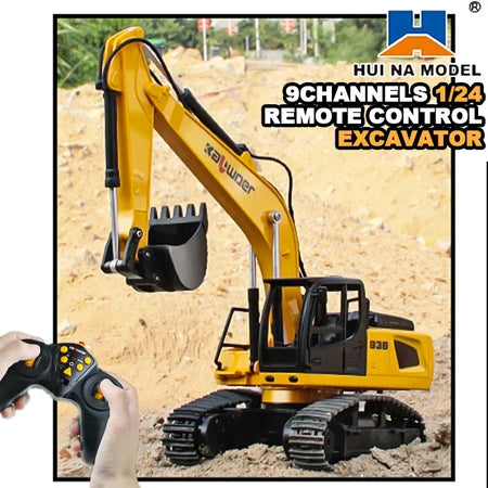 Huina 3510 RC Excavator 1/24 &ndash; Remote Control Toy Excavator