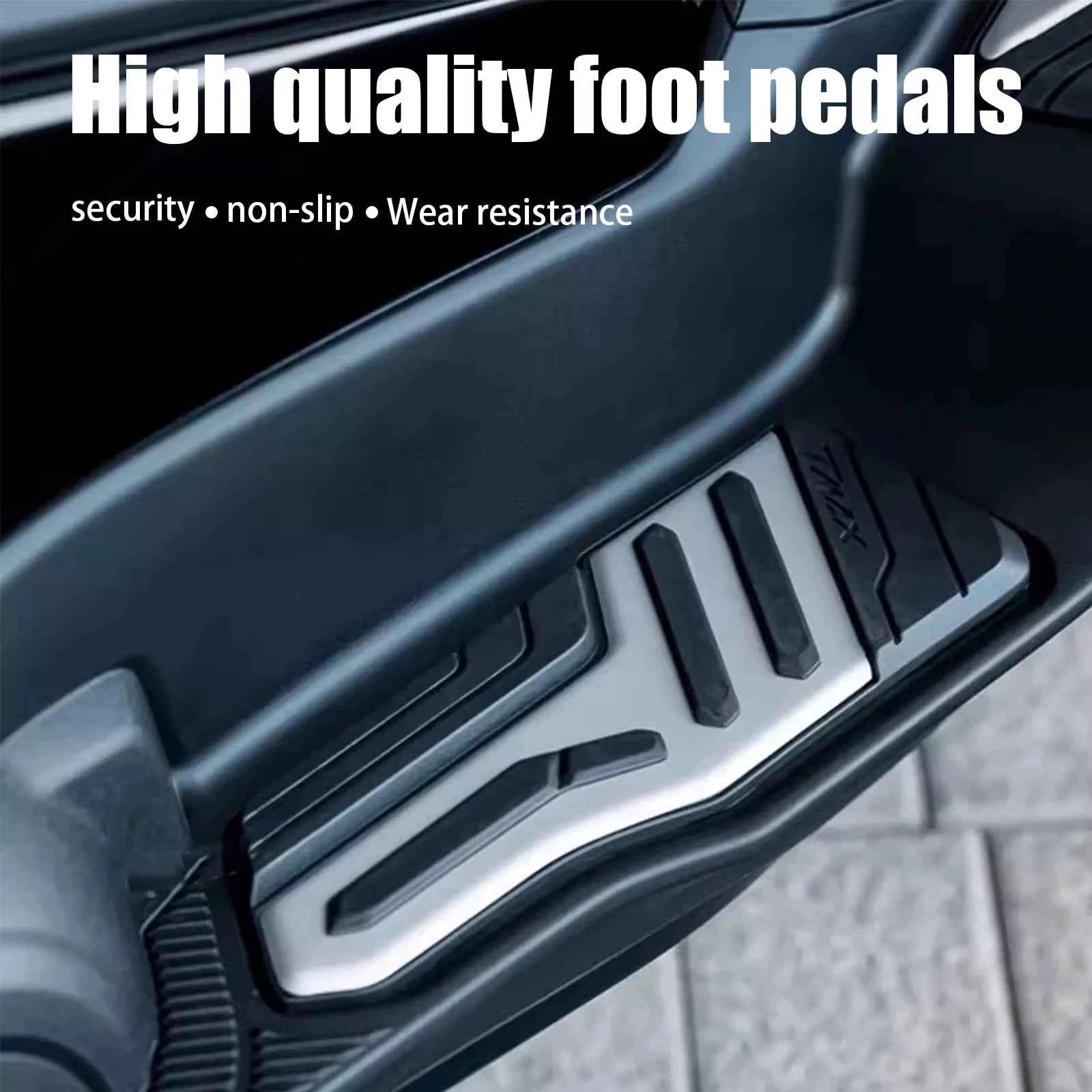 Motorcycle Foot Pegs Footrests For Yamaha T-Max 560 &ndash; Durable Silicone and Plastic Material