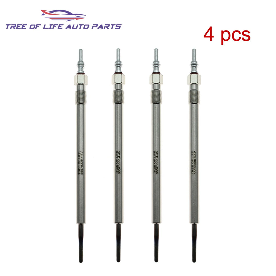 Bougies de préchauffage pour Opel Insignia A B Zafira C Antara diesel 4.4V Dual Core 55578336 tous les modèles diesel
