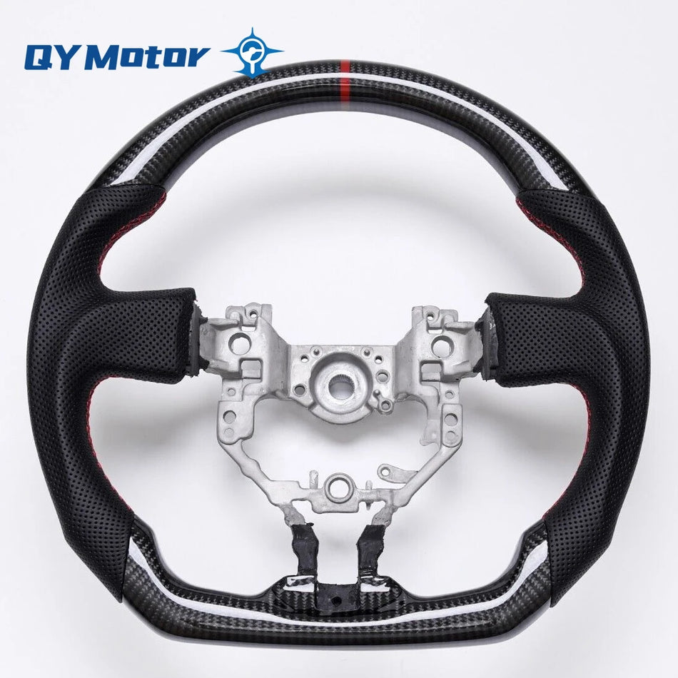 Τιμόνι Toyota GT 86 από πραγματική ανθρακονημάτινη διάτρητη δερματίνη