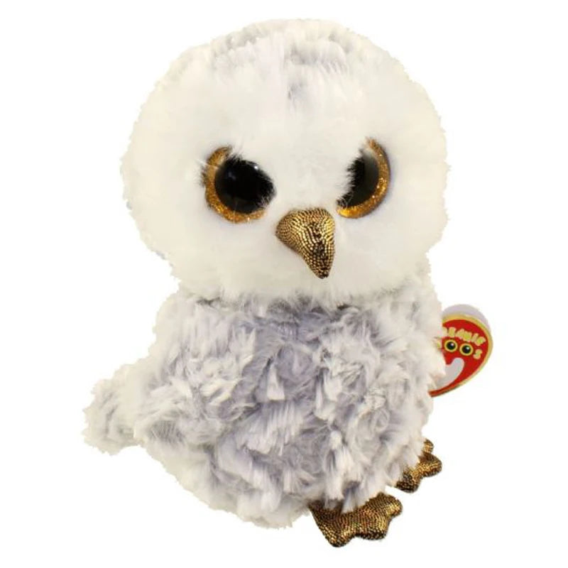 Ty Beanie Boos Owl Plush Toy - 15cm Stuffed Animal Owlette / 15cm