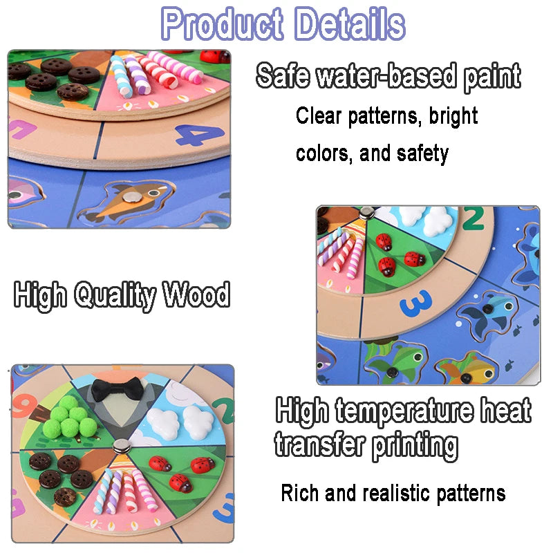 Toddler Magnetic Fishing Game &ndash; Montessori Learning Toy