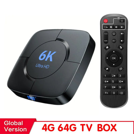 HONGTOP Smart TV Box &ndash; Android 12 6K HDR Media Player 4G64G / European Standard