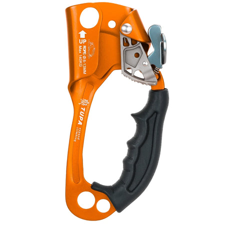 Outdoor Hand Ascender 8-13mm Rope Climber &ndash; Compact Alloy Right Hand Black 1