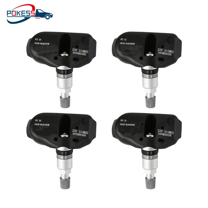 TPMS Sensor 315MHz 4Pcs Set for Honda Pilot Replacement