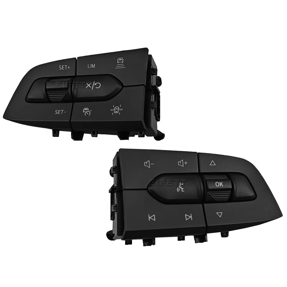Commutateur de volant en ABS pour Ford Mondeo EVOS 2022 Audio Régulateur de vitesse