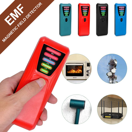LED EMF Meter 0-20 MilliGauss &ndash; Five Color LED Indicator