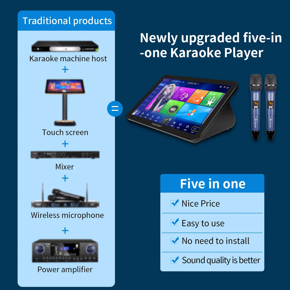 InAndOn KD9MAX &ndash; 4K Output and 600K Cloud Song Library