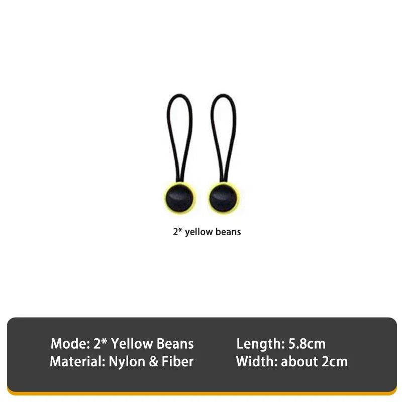 Quick Release Camera Buckle for Shoulder &amp; Wrist Straps - Compatible with Sony, Canon, Nikon 2x Yellow Bean