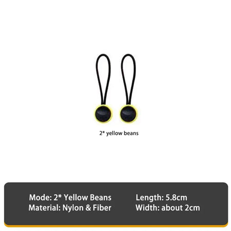 Quick Release Camera Buckle for Shoulder &amp; Wrist Straps - Compatible with Sony, Canon, Nikon 2x Yellow Bean