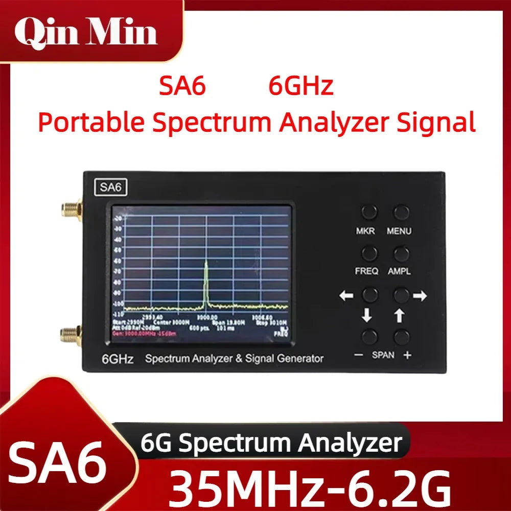 SA6 6GHz Portable Spectrum Analyzer &ndash; Signal Generator
