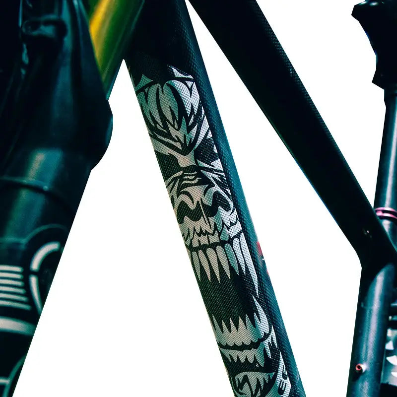 ENLEE Mountain Bike Frame Sticker Scratch-Proof Waterproof Protective Film 3M Film Rhino Leather Cycling Accessories by InterCyprus Trading Ltd