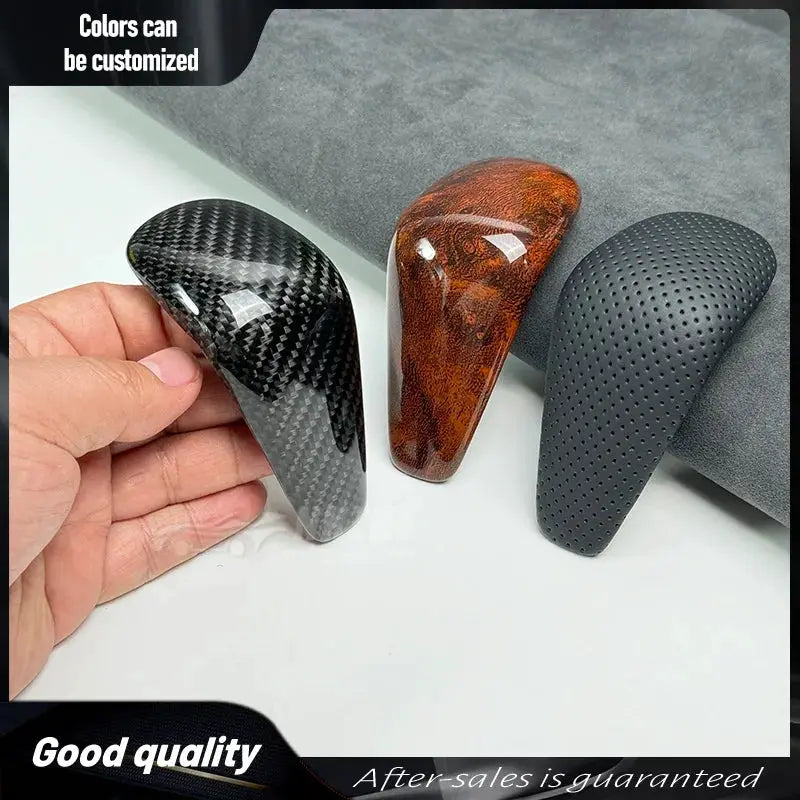 Gear Shift Handball With Leather Boot Gaiter AT Auto Trans ONLY For Audi NEW A7 A6 PA STYLE C7 2016 2017 2018 by InterCyprus Trading Ltd