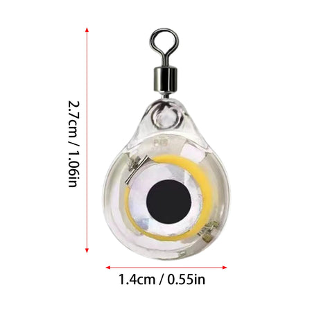 Mini Fishing Lure Light LED Deep Drop Underwater Fish Attractor WHITE / CHINA